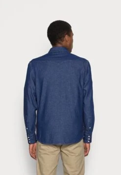 Wrangler 27Mw - Camicia - Dark Blue -Wrangler e213d56c04dc4eb986f08ef54b397509