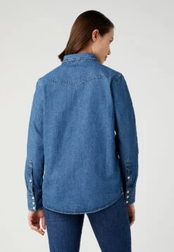 Wrangler Camicia - Mid Stone -Wrangler ee6c2efa1a0d4c2ebdb7403485759506