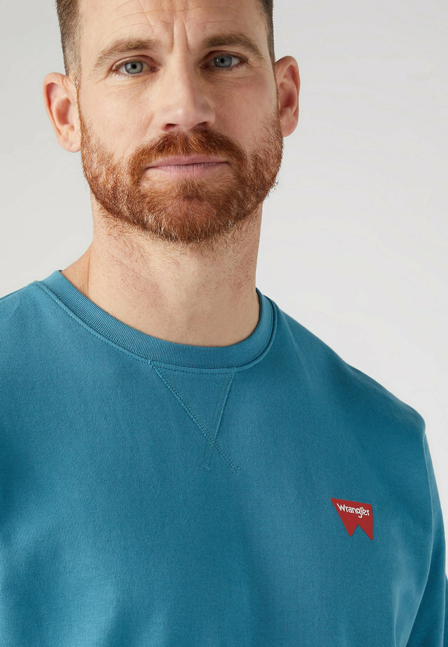 Wrangler Sign Off CrewFelpaStorm Blue Uomo Maglieria E Felpe WR122S04L-K11 6 Wrangler Sign Off CrewFelpaStorm Blue Uomo Maglieria E Felpe WR122S04L-K11 - immagine 4