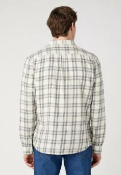 Wrangler 1 Pocket - Camicia - Worn White -Wrangler f47393f709de4937a7b718fe4527c41a