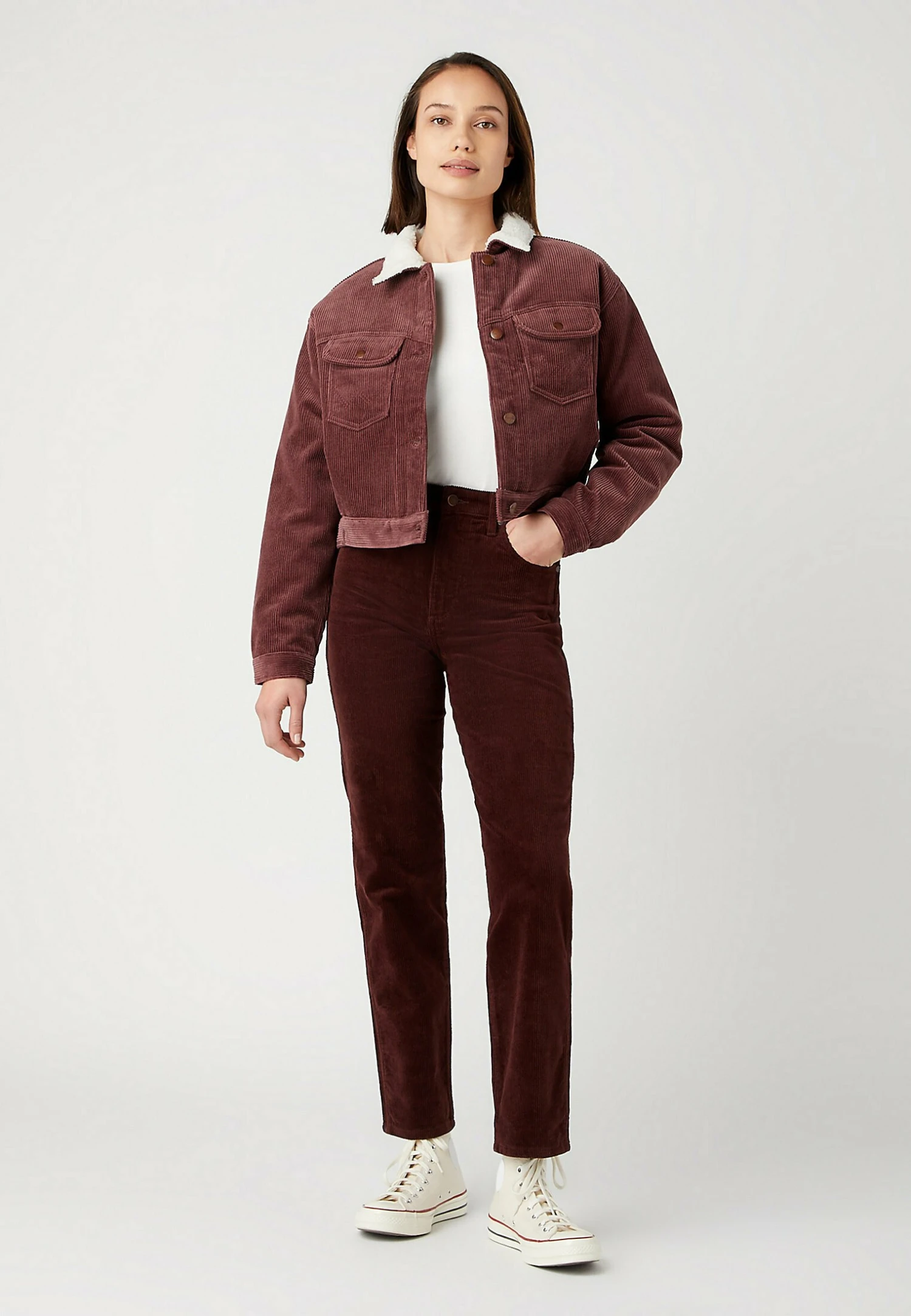 Wrangler Jeans A SigarettaDahlia Donna Jeans WR121N099-O11 4 Wrangler Jeans A SigarettaDahlia Donna Jeans WR121N099-O11 - immagine 2